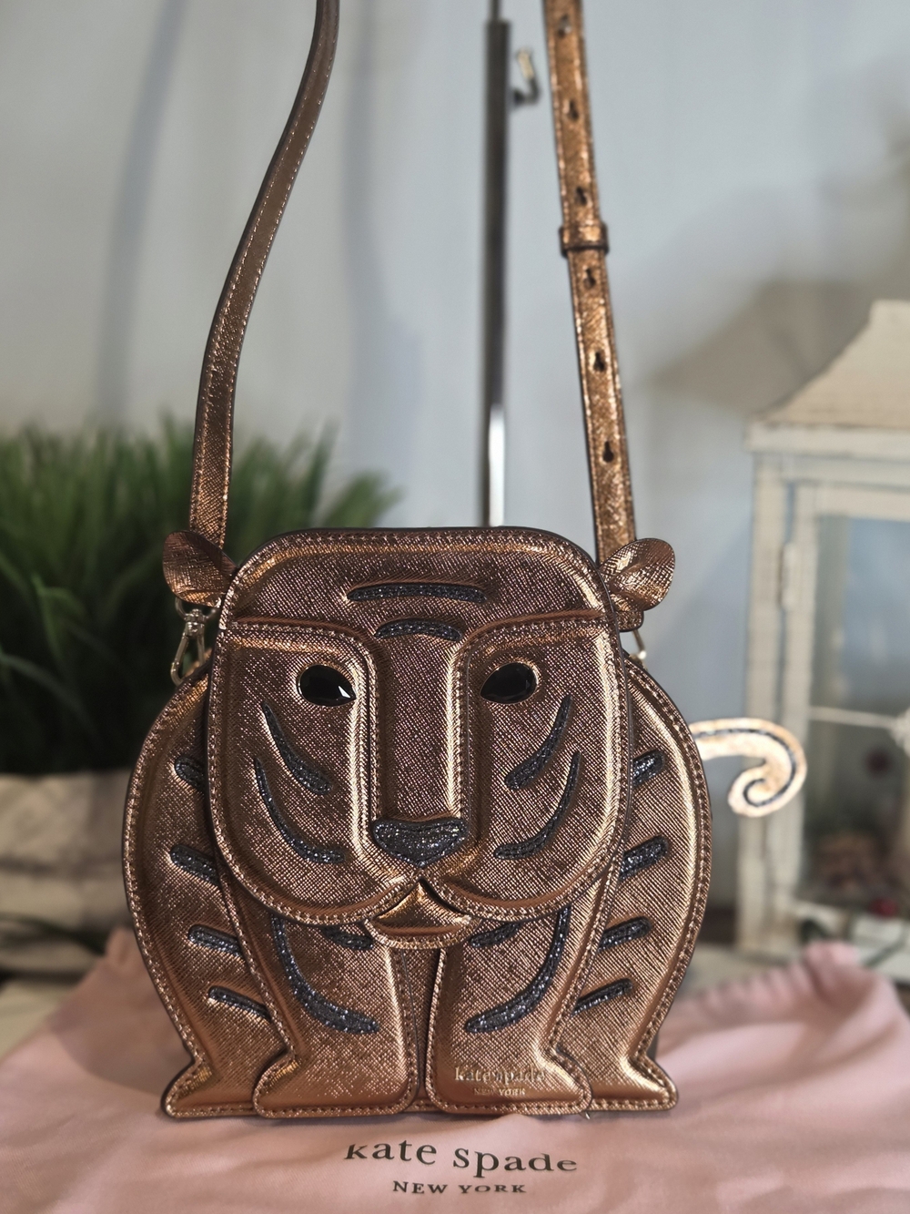 Kate Spade RARE Goldie 3D Tiger Crossbody Bag - LIKE NEW